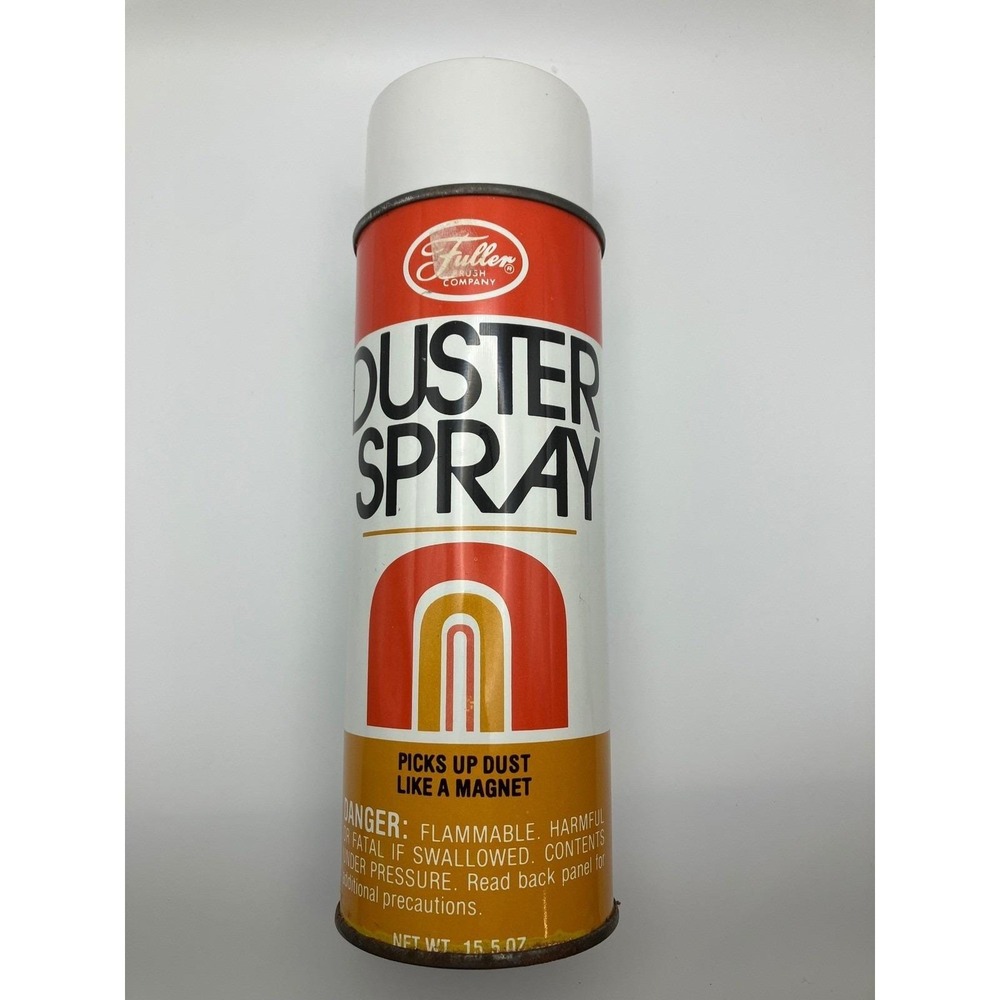 Vintage Fuller Brush Company‎ Duster Spray Can Mor Retro Cleaning Collectible
